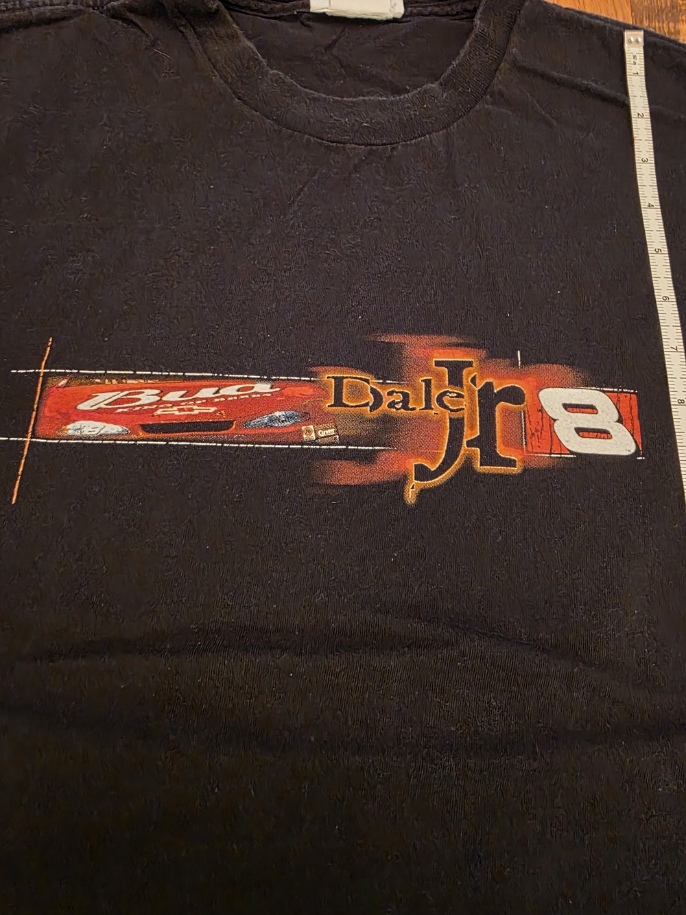 Dale Jr. #8 Black Racing Graphic Tee